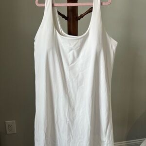 White Sleeveless Women’s Tennis Dress